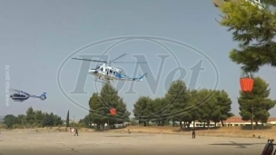 Helikopteri Srbije gase Eviju